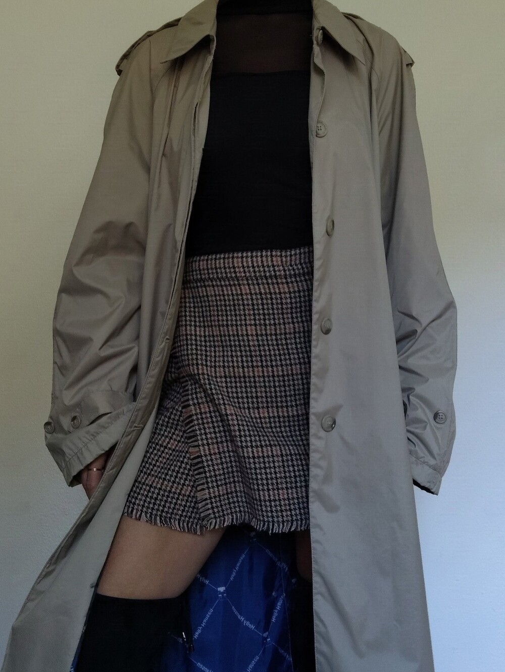 *RARE* Vintage 80's Helly Hansen Water Resistant Trench Coat